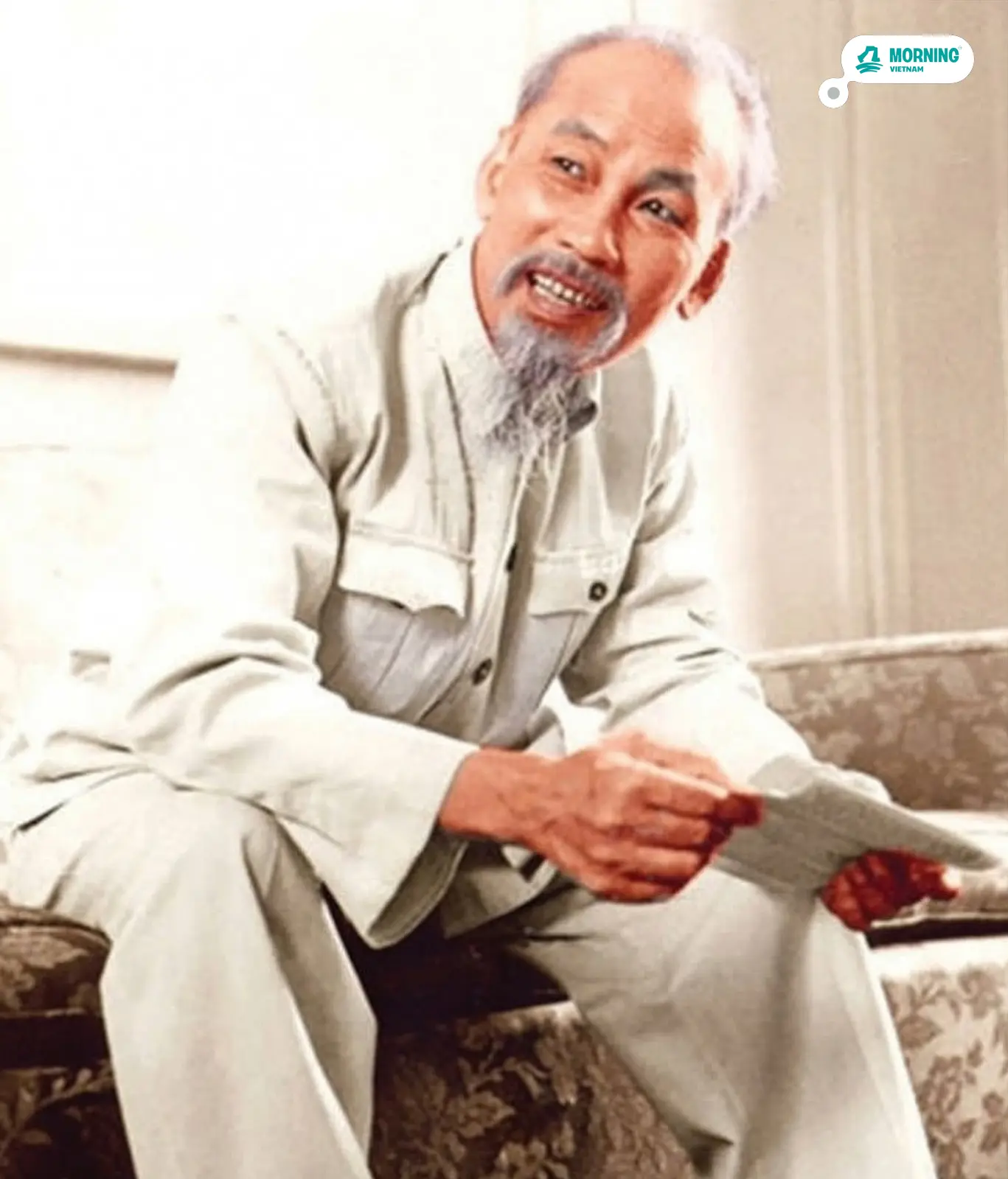 Iconic portrait of Hồ Chí Minh — the man behind the tour