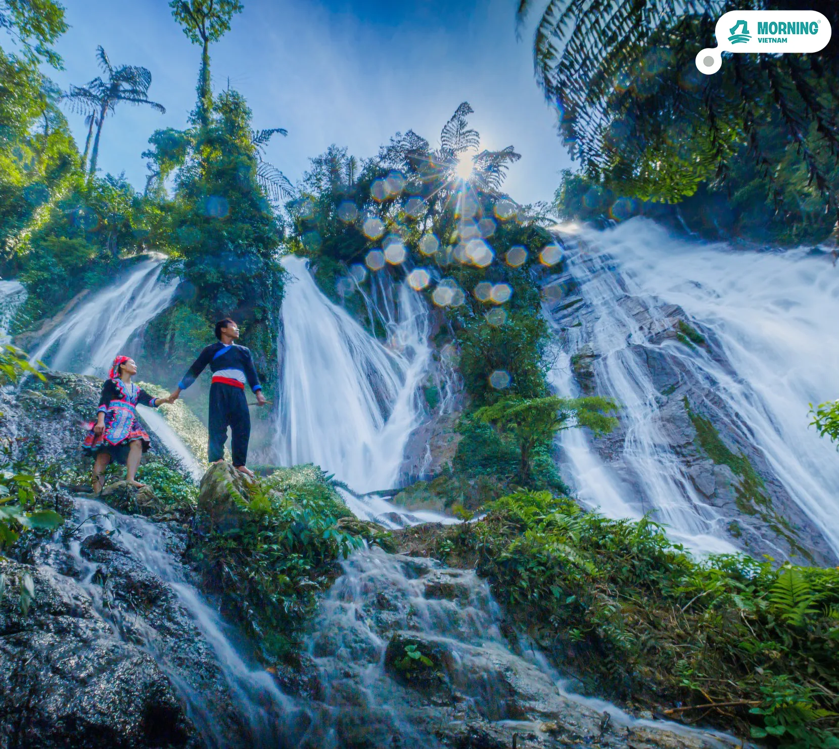 Into Nậm Lúc Waterfall