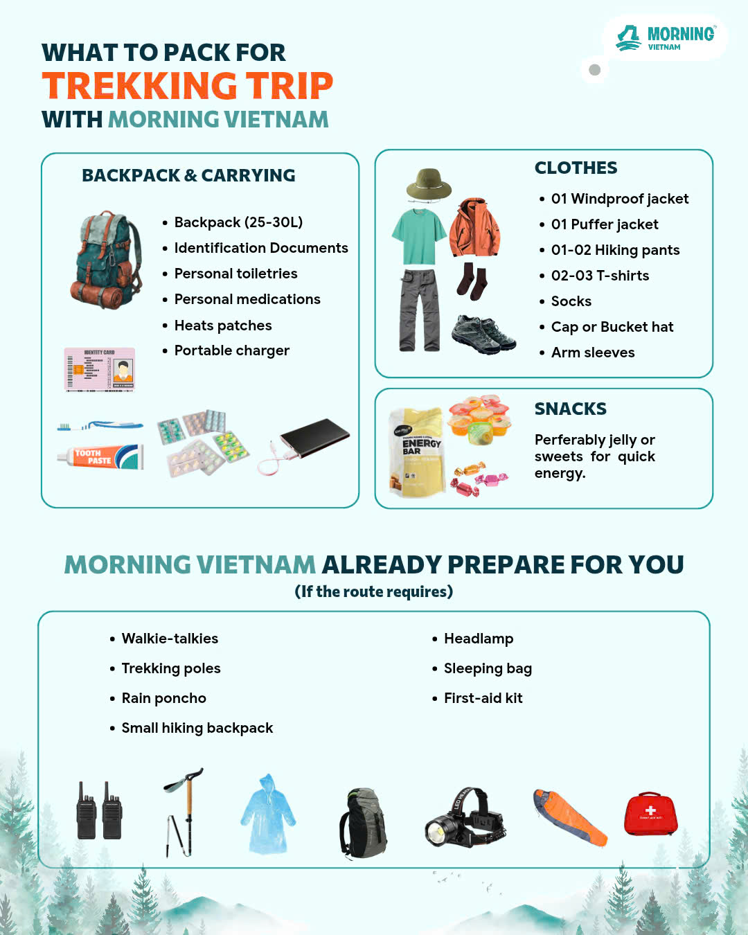 Trekking tips